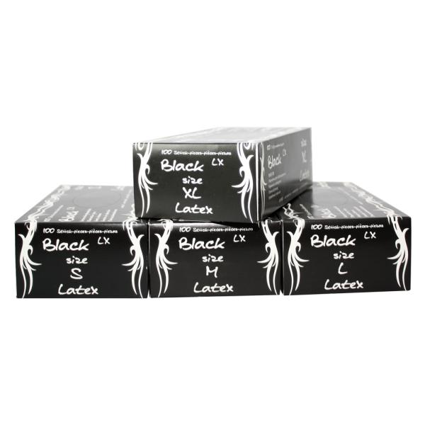 BLACK LATEX LX